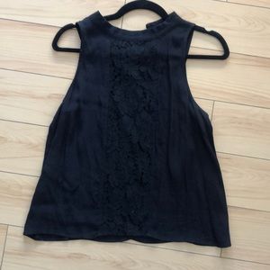 Black Lace Blouse by Minkpink